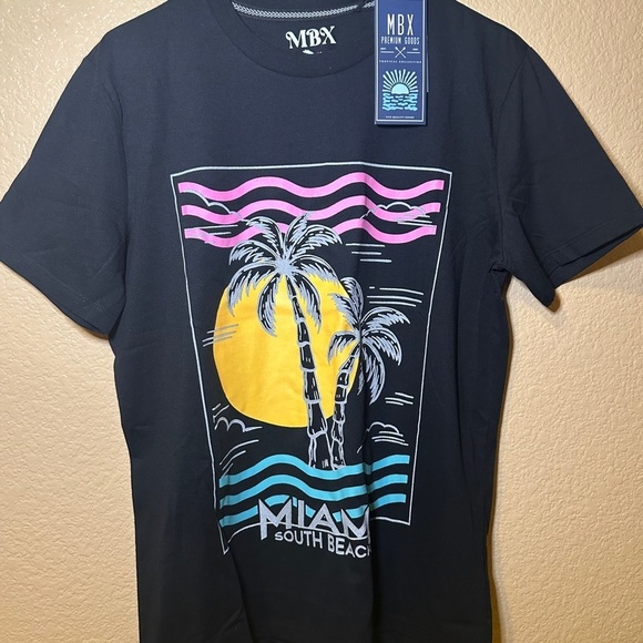 Mbx Premium Goods Other - Miami South Beach Graphic T-Shirt